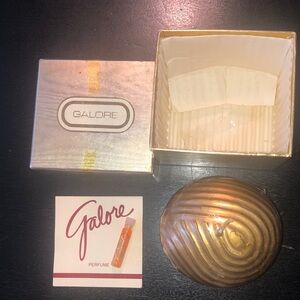 Vintage Germaine Monteil Galore scented candle and perfume original box